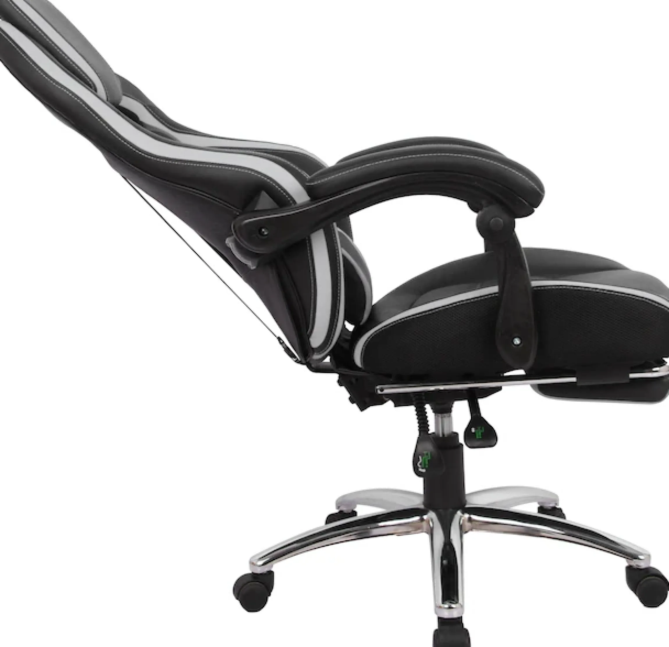 OTTO home Gaming-Stuhl »Sprinta 1, Chefsessel mit ausziehbarer Fußstütze« () komfortabel gepolstert mit vielen ergonomischen Funktionen