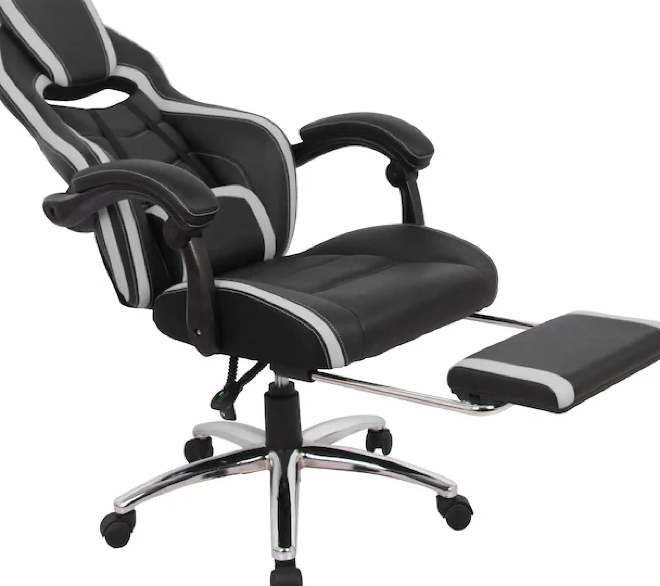 OTTO home Gaming-Stuhl »Sprinta 1, Chefsessel mit ausziehbarer Fußstütze« () komfortabel gepolstert mit vielen ergonomischen Funktionen