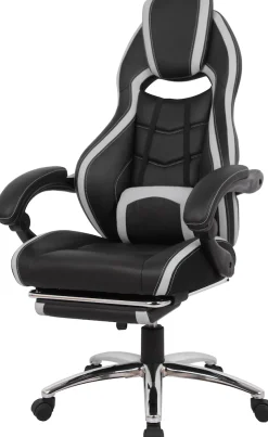 OTTO home Gaming-Stuhl »Sprinta 1, Chefsessel mit ausziehbarer Fußstütze« () komfortabel gepolstert mit vielen ergonomischen Funktionen