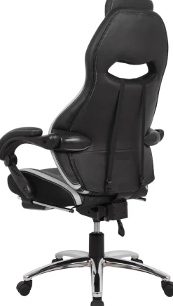OTTO home Gaming-Stuhl »Sprinta 1, Chefsessel mit ausziehbarer Fußstütze« () komfortabel gepolstert mit vielen ergonomischen Funktionen