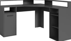 OTTO home Gamingtisch »Fowey« Breite 139 cm, moderner Eck-Schreibtisch
