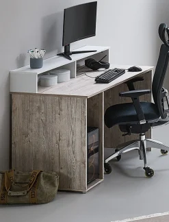 OTTO home Gamingtisch »Gaming Schreibtisch »Riekke«« 1 Stk. tlg. 1 Computerfach, 2 offene Ablagefächer