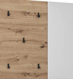 OTTO home Garderobenpaneel »FJELL, Breite 80cm, 5 Haken, Spiegel«
