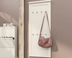 OTTO home Garderobenpaneel »Heide« mit 8 Haken, Höhe 120 cm, Breite 50 cm