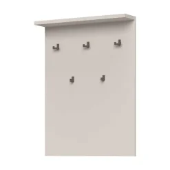 OTTO home Garderobenpaneel »Opera, Wandregal, mit Haken, mit Regal, in Kaschmirfarbe« Wandgarderobe, Aufhänger, Höhe 100cm, mit 5 Hakken