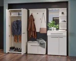 OTTO home Garderobenpaneel »Opera, Wandregal, mit Haken, mit Regal, in Kaschmirfarbe« Wandgarderobe, Aufhänger, Höhe 100cm, mit 5 Hakken