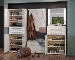 OTTO home Garderobenpaneel »Opera, Wandregal, mit Haken, mit Regal, in Kaschmirfarbe« Wandgarderobe, Aufhänger, Höhe 100cm, mit 5 Hakken