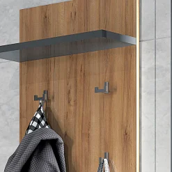 OTTO home Garderobenpaneel »Onyx« (H/B/T): 109/55,6/21,8cm,UV lackiert in modernemHochglanz
