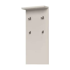 OTTO home Garderobenpaneel »Opera, Wandregal, mit Haken, mit Regal, in Kaschmirfarbe« Wandgarderobe, Aufhänger, Höhe 100cm, mit 4 Hakken