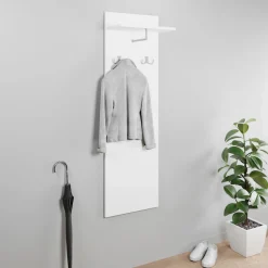 OTTO home Garderobenpaneel »Paris« 1 Stk. tlg. Wandgarderobe mit Doppelhaken und Kleiderstange (B/T/H): 40/21,5/130cm