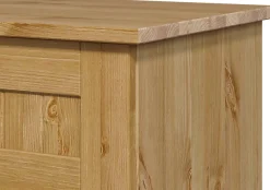 OTTO home Garderobenschrank »Juventus« 1 Stk. tlg. aus massiver Kiefer, Breite67cm, mit Kleiderstange