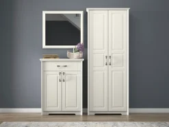 OTTO home Garderobenschrank »Evergreen« (H/B/T): 191/77,7/38,5cm,UV lackiert, mit Soft-Close-Funktion und ausziehbarer Kleiderstange