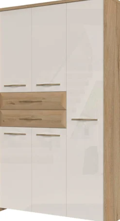 OTTO home Garderobenschrank »Gala« hochwertig UV lackiert, Soft-Close-Funktion, Höhe 192cm