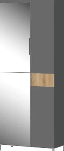 OTTO home Garderobenschrank »Onyx« (H/B/T):191/76/35,2cm,UV lackiert, mit Soft-Close-Funktion