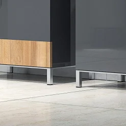 OTTO home Garderobenschrank »Onyx« (H/B/T):191/76/35,2cm,UV lackiert, mit Soft-Close-Funktion