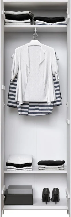 OTTO home Garderobenschrank »Luven, Dielenschrank, Kleiderschrank, Schrank« FSC®-zertifiziertes Massivholz, Höhe 192 cm