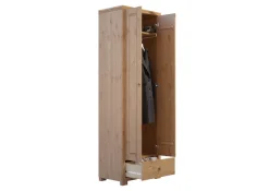 OTTO home Garderobenschrank »Gotland, Drehtürenschrank, Garderobe« aus massiver Kiefer, FSC®-zertifiziert, Höhe 193 cm