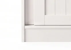 OTTO home Garderobenschrank »Malmö Mehrzweckschrank mit Schiebetüren und Spiegel« aus massiver FSC®-zertifizierter Kiefer, B/T/H 93/37/187 cm