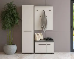 OTTO home Garderobenschrank »Opera, Kleiderschrank« (H/B/T): 194/46/36cm, 1 Stk. tlg. UV-lackiert, hochwertige Beschläge, Soft-Close Funktion