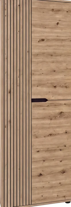 OTTO home Garderobenschrank »FJELL, Breite 65cm, 2 Türen, 4 Einlegeböden, 6 Fächer, 1 Kleiderstange« Kleiderschrank, Schrank, Dielenschrank, Flurschrank, Mehrzweckschrank