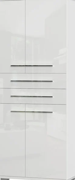 OTTO home Garderobenschrank »Piano« UV lackiert, hochglänzend, Soft-Close Funktion