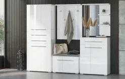 OTTO home Garderobenschrank »Piano« UV lackiert, hochglänzend, Soft-Close Funktion