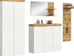 OTTO home Garderoben-Set »MAMBO II, 4-teilig, TOPSELLER!, hängend oder stehend montierbar« 4 Stk. tlg.