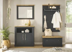 OTTO home Garderoben-Set »Westminster, Garderobe im Landhausstil, Komplettset mit viel Stauraum« 4 Stk. tlg.