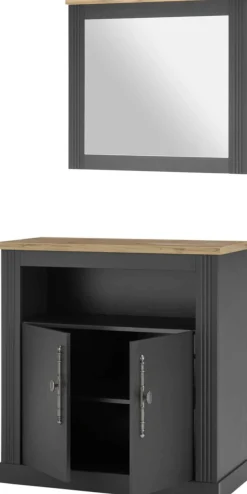 OTTO home Garderoben-Set »Westminster, Garderobe im Landhausstil, Komplettset mit viel Stauraum« 2 Stk. tlg.