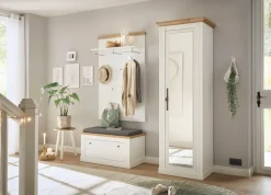 OTTO home Garderoben-Set »Westminster, Garderobe im Landhausstil, Komplettset mit viel Stauraum« 3 Stk. tlg.