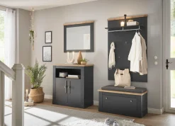 OTTO home Garderoben-Set »Westminster, Garderobe im Landhausstil, Komplettset mit viel Stauraum« 4 Stk. tlg.