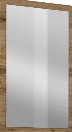 OTTO home Garderobenspiegel »Cross,Breite 40-60 cm moderner Flurspiegel hochkant oder quer hängend« Wandspiegel mit Rahmenoptik