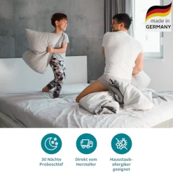 OTTO home Gelschaummatratze »Kniven, Matratze 90x200 cm, 140x200 cm & weitere Größen« 17 cm hoch 1 Stk. tlg. Matratze H2-H4, ergonomisch, allergiker geeignet (Hausstauballergiker)