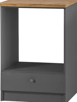 OTTO home Herdumbauschrank »KS-Westminster, Herdumbau, Unterschrank, Ofenschrank, Küchenschrank« Breite 63 cm, Nischenmaß B/T/H 56,8/62,5/58,8 cm, mit 1 Schubkasten