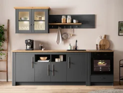 OTTO home Herdumbauschrank »KS-Westminster, Herdumbau, Unterschrank, Ofenschrank, Küchenschrank« Breite 63 cm, Nischenmaß B/T/H 56,8/62,5/58,8 cm, mit 1 Schubkasten