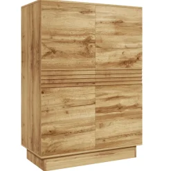 OTTO home Highboard »Angers« Kommode, Midischrank mit Push-to-open, 2 Einlegeböden, Breite 90 cm