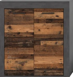 OTTO home Highboard »AOSTA, Höhe 88 cm, 2 Türen, 3 Fächer, 2 Einlegeböden« in verschiedenen Farbausführungen, individuell kombinierbar,Kommode, Schrank, Anrichte, Standschrank, Sideboard, Wohnzimmer