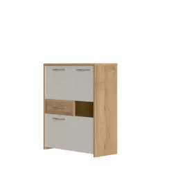 OTTO home Highboard »Gala« Kommode, Höhe 115 cm, UV lackiert, kratzfest, hochglänzend,