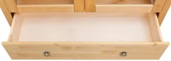 OTTO home Highboard »Gotland« Vitrine, Breite 101 cm, Türen mit Glaseinsätzen, aus massiver Kiefer