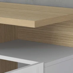 OTTO home Highboard »Highboard ETHOS, Kommode, Schrank, Kredenz« 1 Stk. tlg. Mit 4 Drehtüren, 9 Innenfächern und 2 Außenfächern, B.130 cm
