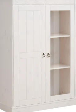 OTTO home Highboard »Indra« Vitrine, Breite 85 cm, aus massiver Kiefer