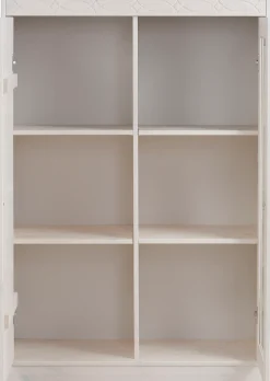 OTTO home Highboard »Indra« Vitrine, Breite 85 cm, aus massiver Kiefer