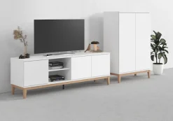 OTTO home Highboard »Maryd« 1 Stk. tlg. Hochkommode mit Untergestell in Holzoptik