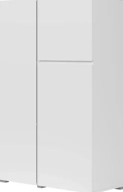 OTTO home Highboard »Metric,Breite 92cm, moderne grifflose Hochkommode 3 Türen,Highboard« Hochschrank mit viel Stauraum, Einlegeböden verstellbar, Türkommode