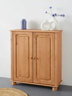 OTTO home Highboard »Mette« Kommode mit 2 Einlegeböden, Breite 85cm, Tiefe 34 cm, Höhe 95 cm
