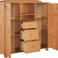 OTTO home Highboard »Mette« Stauraumschrank mit 3 Schubladen und verstellbaren Einlegeböden