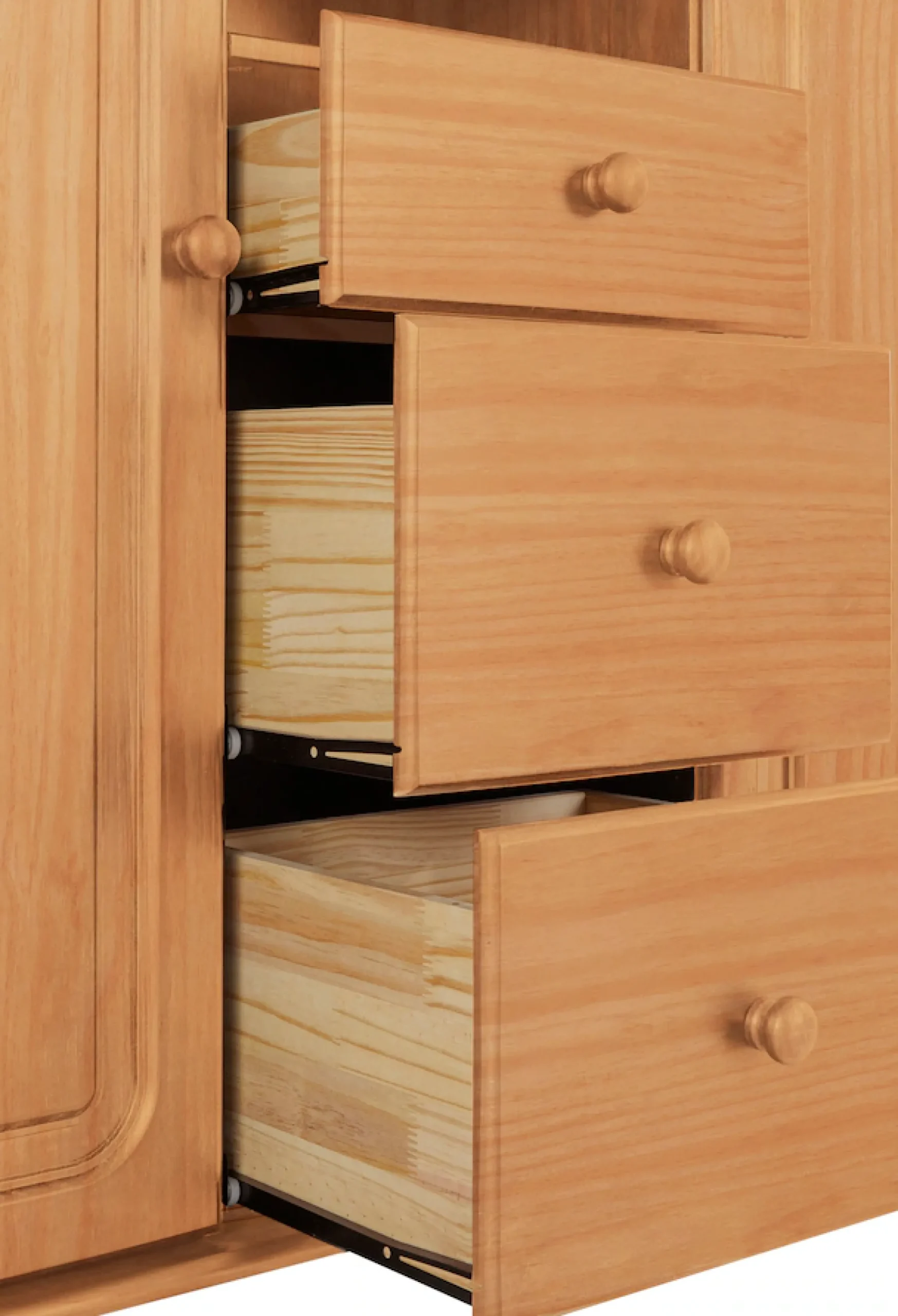 OTTO home Highboard »Mette« Stauraumschrank mit 3 Schubladen und verstellbaren Einlegeböden