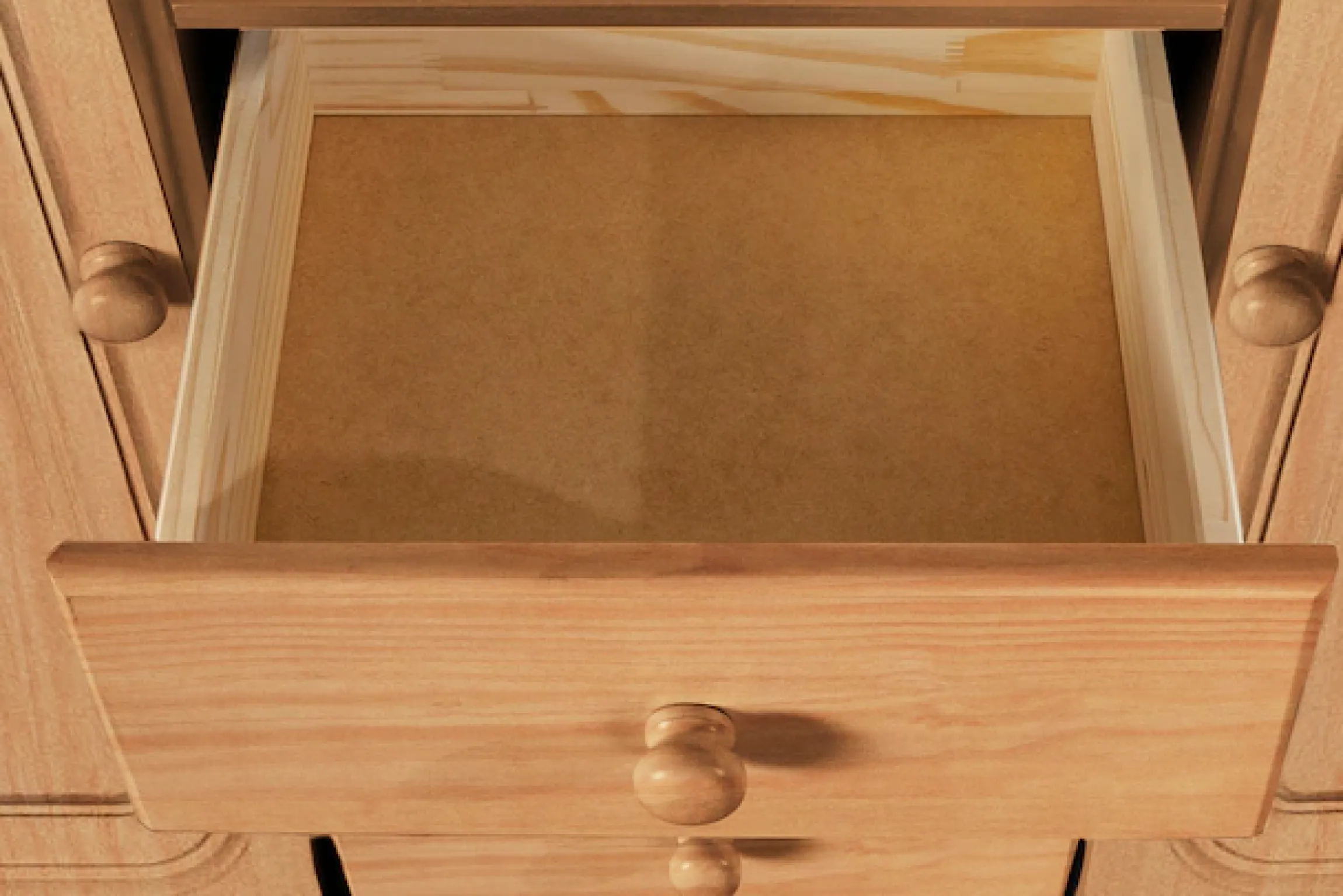 OTTO home Highboard »Mette« Stauraumschrank mit 3 Schubladen und verstellbaren Einlegeböden
