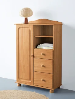 OTTO home Highboard »Mette« Stauraumschrank mit 3 Schubladen und verstellbaren Einlegeböden