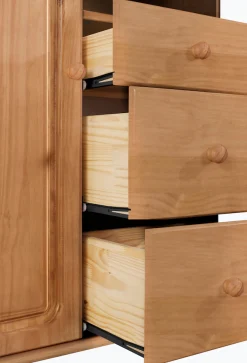 OTTO home Highboard »Mette« Stauraumschrank mit 3 Schubladen und verstellbaren Einlegeböden